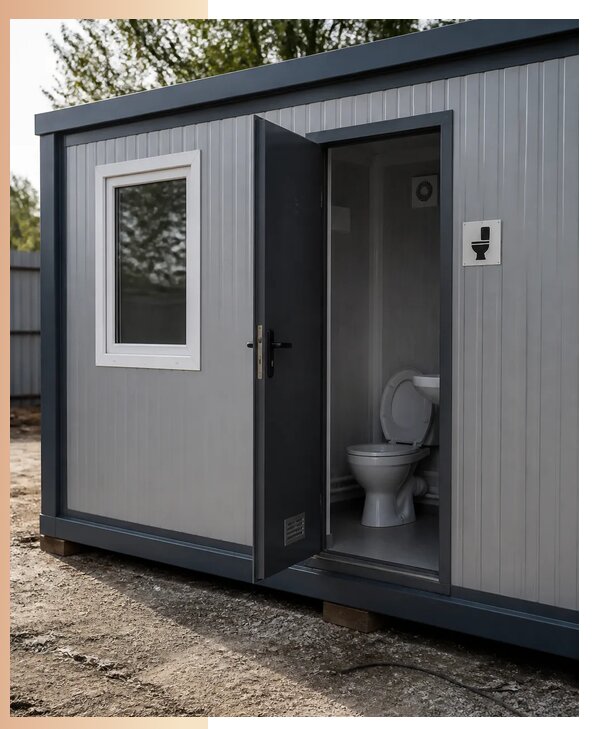 Бытовки с туалетом в Луховицах купить с доставкой и установкой
